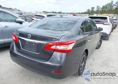 2015 Nissan Sentra Sv из США, поврежденный, VIN 3N1AB7AP8FY215016